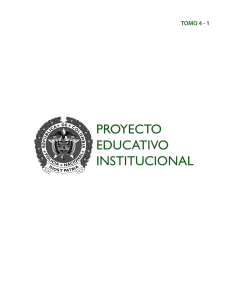Tomo 4-1 proyecto educativo institucional