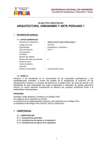 2. SILABO Arquitectura Peruana 1