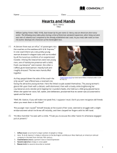 commonlit hearts-and-hands student
