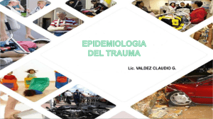 Epidemiologia del trauma