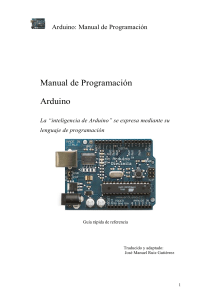 Arduino: Manual de Programaci&oacute;n para Principiantes