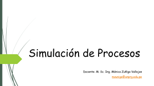 Simulación de procesos