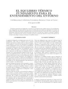 EXPERIMENTO INVESTIGATIVOv-EQUILIBRIO TERMICO