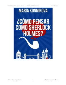 ¿Cómo pensar como Sherlock Holmes  ( PDFDrive.com )