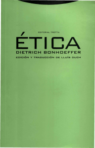 Etica-Bonhoeffer
