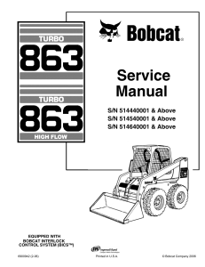 863 Service Manual