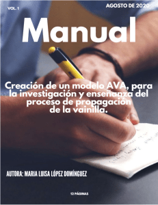 Manual para la creación de un modelo AVA