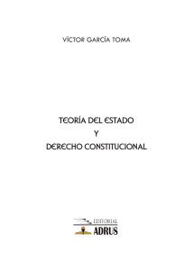 Teoria del Estado y Derecho Constitucional Victor García