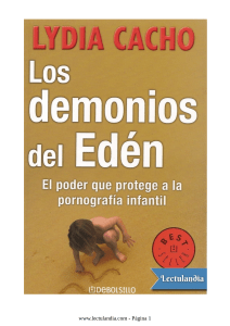 Los demonios del Eden - Lydia Cacho