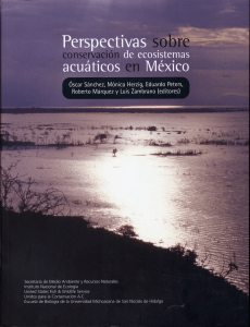 Libro Ecosistemas acuaticos Oscar Sanche