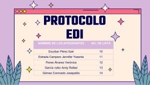 protocolo EDI