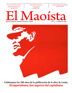 Revista El Maoista 1