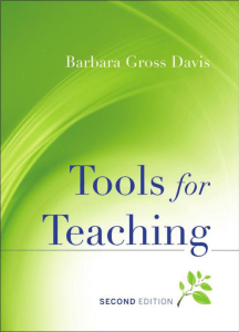 Barbara Gross Davis - Tools for Teaching-Jossey-Bass (2009)