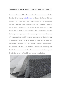 Woven Interlining--interlining-factory.com