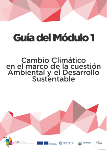 Guía 1 Cambio climatico Ambiente Sust.