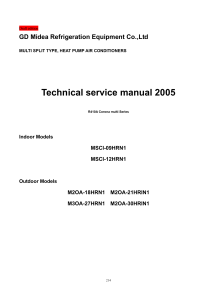 Corona multi service  R410A manual 4