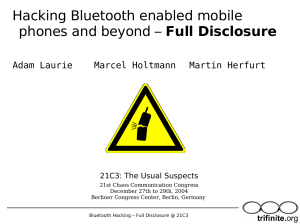 21c3 Bluetooth Hacking-1