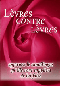 LEVRES CONTRE LEVRES PDF GRATUIT
