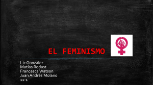 EL FEMINISMO