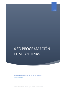 4 ED Programacion de Subrutinas