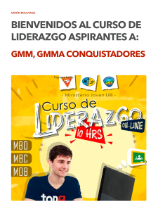 Boletín GMM - GMMA 10h