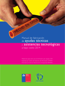 Manual de Fabricación de Ayudas Técnicas y Asistencias Tecnológicas a bajo costo 2014 (1)