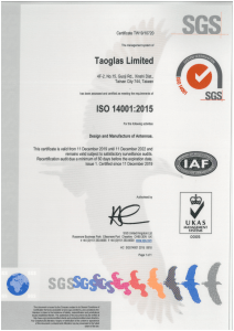 Taoglas-Limited-Certificate-ISO-14001