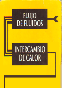 FLUJO DE FLUIDOS - INTERCAMBIO DE CALOR