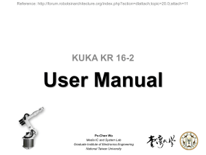 kuka user manual