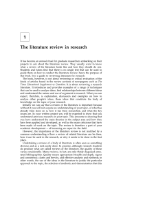 3 The Literature Review review in research (1)