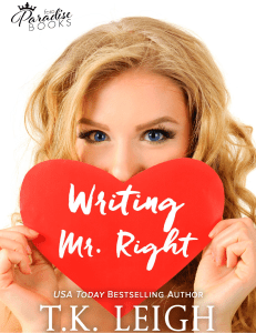 Writing Mr. Right - T.K. Leigh