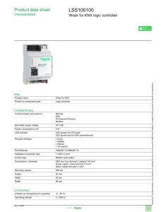 Wiser for KNX LSS100100