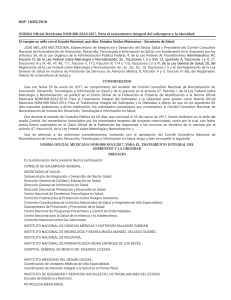 DOF - Diario Oficial de la Federación