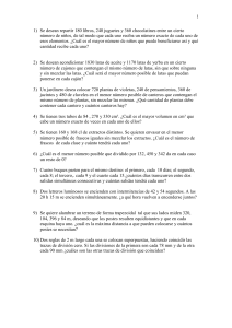 Problemas de MCD y MCM: Ejercicios Prácticos