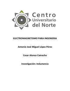 Inductancia electromagnetismo
