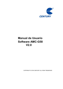AMC-G58 Manual de Uso V2.0 TC