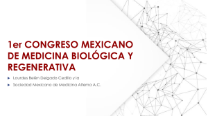 Presentación para Ventas Congreso de Medicina Biológica