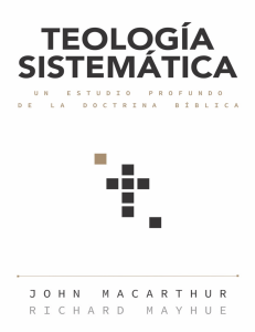 Teología Sistemática-John MacArthur