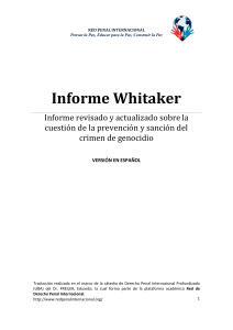 Informe Whitaker version en espanol