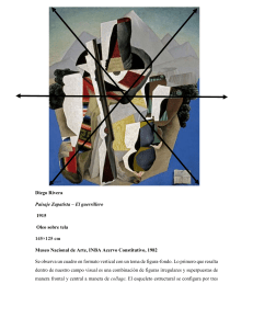 Ficha de catalogo Paisaje Zapatista- Diego Rivera