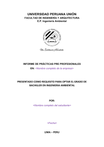 3. Estructura del Informe de Prácticas ESTUDIANTES (1)