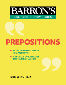 barrons prepositions