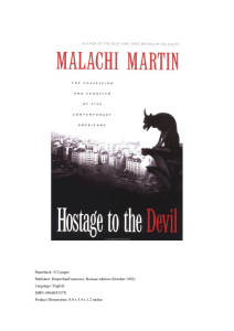 Malachi Martin - Hostage to the Devil
