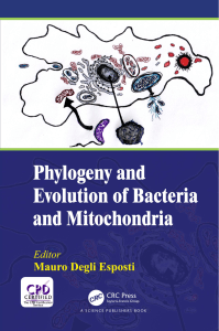 Phylogeny and evolution of bacteria and mitochondria