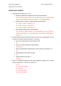 15. Estructura atòmica - Resolució
