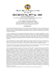 DECRETO 0977 DE 2001