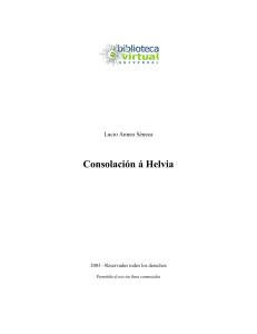 Seneca - Consolatio da Helvia