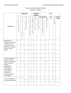 Formato tabla de especificaciones técnicas enrique salinas Constanza Barría