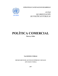 POLITICA COMERCIAL ONU 2007
