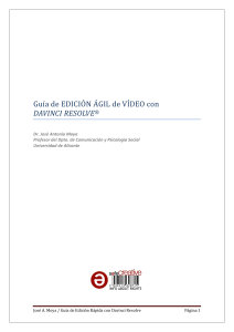 DaVinci Resolve v16 - Guía de edición ágil [2020]